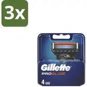 Gillette - Fusion5 ProGlide – Scheermesjes – Navulmesjes – 4 Mesjes - Bulkverpakking - 3 stuks