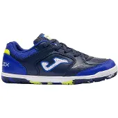 Joma Top Flex Zaalvoetbalschoenen (IN) Kids Donkerblauw Blauw Geel