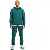 Under Armour Icon Fleece Joggingpak Hooded Donkergroen