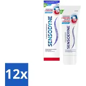 Sensodyne – Tandpasta – Gevoeligheid & Tandvlees – 75 ml - Voordeelverpakking - 12 stuks