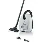 Bosch BGB41WH1, 600 W, Cilindervormig, Droogzuiger, Stofzuigerzak, 4 liter, Microfilter