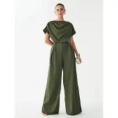 BWLDR Jumpsuit 'Tina' groen