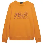 Superdry Sweatshirt bruin / lichtoranje