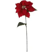 Mica Decorations Kunstpoinsettia 71 Cm Rood/groen