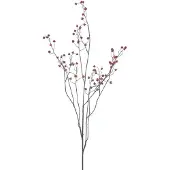 Buitengewoon Boet Rose hip branche rood 134 cm kunsttak
