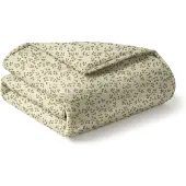 Walra Dekbed zonder overtrek Dancing Twigs - 140x200 - 100% Katoen (BCI) - Groen