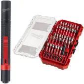 Milwaukee 4932498608 TORX binnenbits, kruisvormige Phillips, Pozidriv schroeven