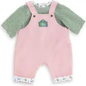 Corolle poppenkleding babypop 42cm - T-shirt en overall - kleurrijke outfit.