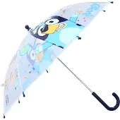Bluey Rainy Days Paraplu - Blauw - Bluey & Bingo