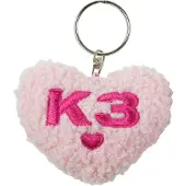 K3 - Sleutelhanger - Bag charm - Pluche hart