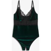 Bonprix Fluwelen body ouvert maat 40/42 (M)