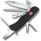Victorinox Outrider Black Zwitsers Zakmes - 14 Functies - Zwart