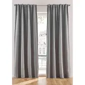 Bonprix Verduisterend gordijn met lichte structuur (2 stuks) maat H/B: 245/130 cm