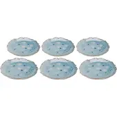 Kare design Borden Mina Ø14cm blauw (6/set)
