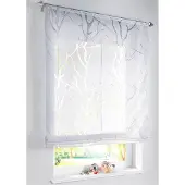 Bonprix Ausbrenner vouwgordijn met rijgkoord maat h/b: 155/80 cm