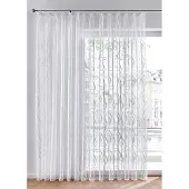 Bonprix Transparant gordijn van jacquard (1 stuk) maat h/b: 145/450 cm