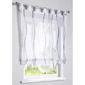Bonprix Vouwgordijn met golvende print maat h/b: 140/100 cm