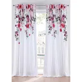 Bonprix Gordijnen van onderhoudsvriendelijke microvezel (2 stuks) maat H/B: 225/140 cm