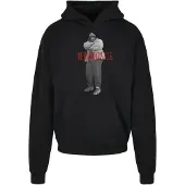 Mister tee Sweatshirt 'Biggie Smalls Concrete' grijs / rood / zwart