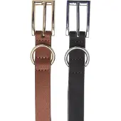 Urban Classics Slim Synthetic Velour Leather Riem 2 Eenheden