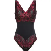 Bonprix Body van gebloemd kant zonder beugels maat 36/38 (S)