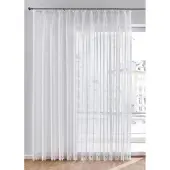 Bonprix Vitrage met gehaakte boord h/b: 245/450 cm