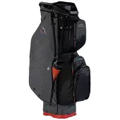 Sun Mountain C-100 Cartbag Waterdicht Steel Black Red