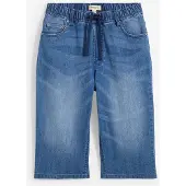 Bonprix Jongens lang instap jeans bermuda, slim fit 134
