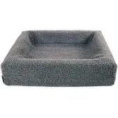 Bia bed premium hoes teddy grijs 60x50x12,5 cm