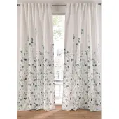 Bonprix Gestructureerd gordijn met bloemenprint (1 stuk) maat H/B: 145/135 cm