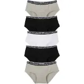 Bonprix Meisjes hipster met katoen (set van 5) maat 176/182