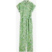 Bonprix Jumpsuit van vloeiende viscosemix maat 38
