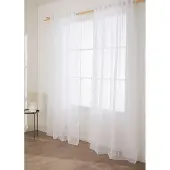 Bonprix Jacquard gordijn met lengtestrepen (1 stuk) maat H/B: 225/130 cm