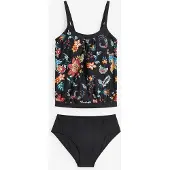 Bonprix Tankini met verstelbare bandjes (2-dlg. set) maat 40