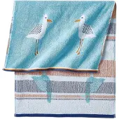 Bonprix Handdoek met meeuwen maat douchelaken 70/140 cm