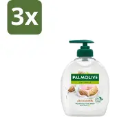 Palmolive Handzeep Naturals Amandel Melk 300 ml - Bulkverpakking - 3 stuks