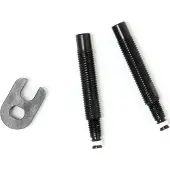Schwalbe Aluminium Ventielverlengers 65mm voor SV ventielen (Frans / Sclaverand)