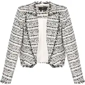 Faina Blazers zwart / wolwit