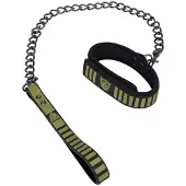 Doc Johnson Tactische Halsband en Leash -/ - Zwart