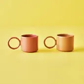 Arcana Espresso 2-delig Set Roze - 270cc