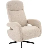 Label51 Esjberg Fauteuil - Naturel - Royal Stof - Manueel Verstelbaar - -