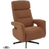 Label51 Copenhagen Fauteuil - Oranje - Royal Stof - Manueel Verstelbaar - -