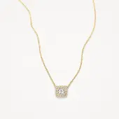 Blush gouden ketting Collier 3197YZI | voor collier ketting sieraden mixen en matchen cadeauverpakking | klassiek en glanzend design
