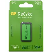 GP Recyko+ 9v-batterij