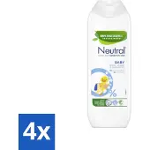 Neutral Baby Shampoo Parfumvrij 250 ml - Voordeelverpakking - 4 stuks