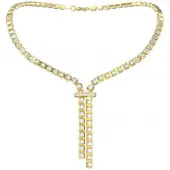 GUESS Ace Of Diamonds Ketting JUBN06171JWYGT/U Staal 42