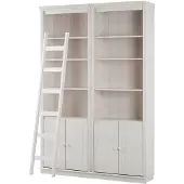 Notio Living Anita-Boekenkast - Opslag & Ladder - Wit