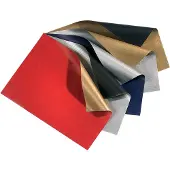 Folia Cadeaupapier tweekleurig zilver/goud
