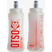 Otso Logo Zachte Fles 350ml Transparant