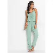 Bonprix Jumpsuit van gestructureerde viscose maat 48